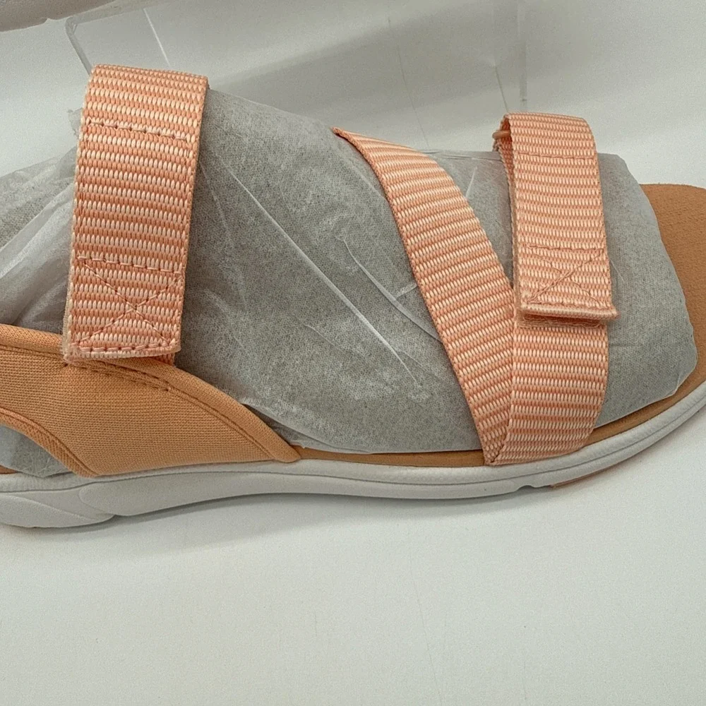 Ryka Women's Manifest‎ Strappy Sport Sandals Size 9.5W Color Peach New